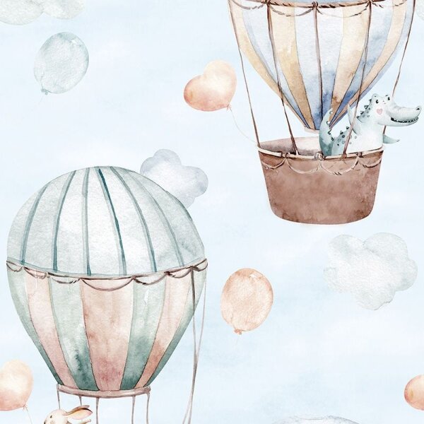 Tapete Blau, Braun Marburg Vliestapete (45863)