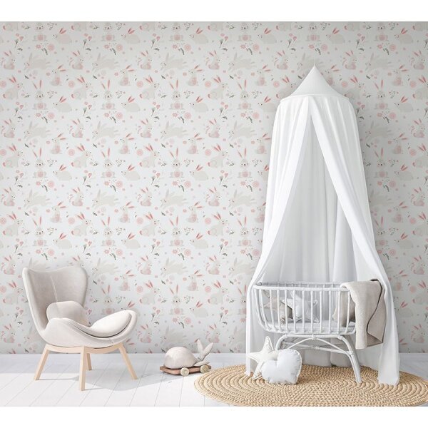 Tapete Rosa, Rose Marburg Vliestapete (45860)