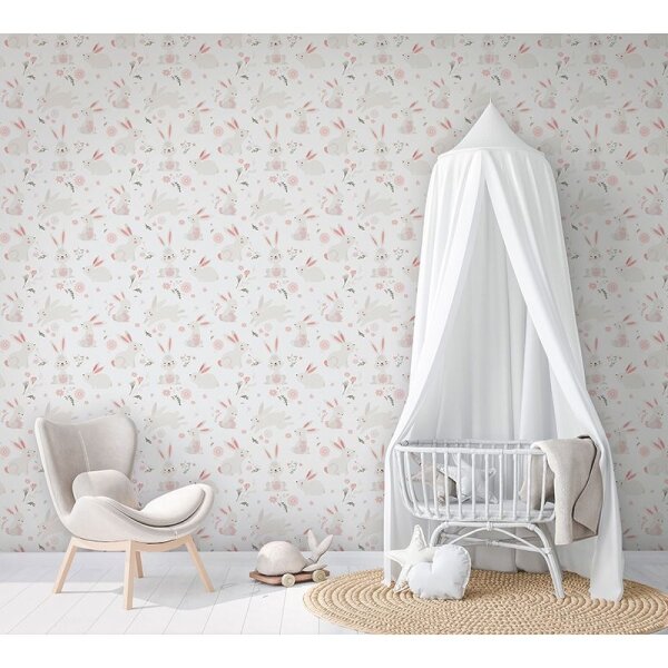 Tapete Rosa, Rose Marburg Vliestapete (45860)