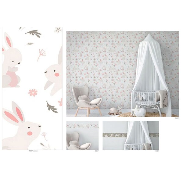 Tapete Rosa, Rose Marburg Vliestapete (45860)