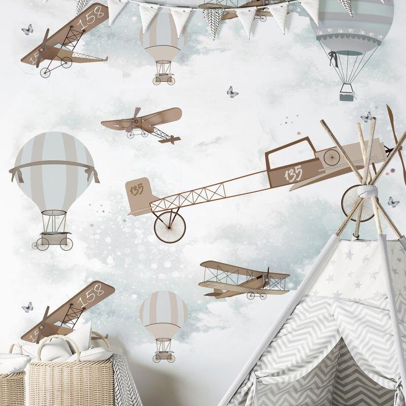 Digitaldruck-Tapete Braun, Grau, Silber Marburg (45859)