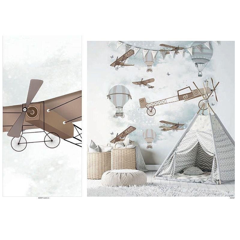 Digitaldruck-Tapete Braun, Grau, Silber Marburg (45859)