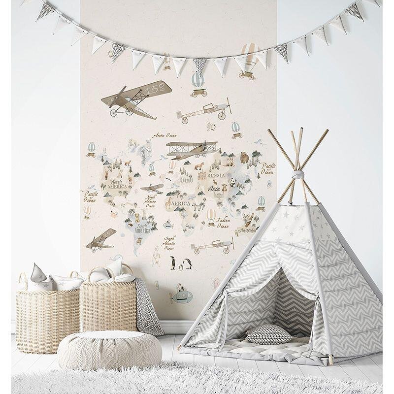 Digitaldruck-Tapete Beige, Creme, Braun Marburg (45856)