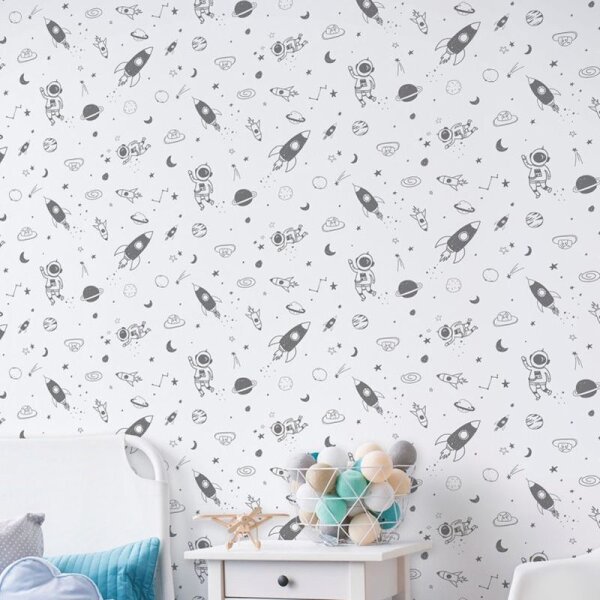 Tapete Grau, Silber Marburg Vliestapete (45850)