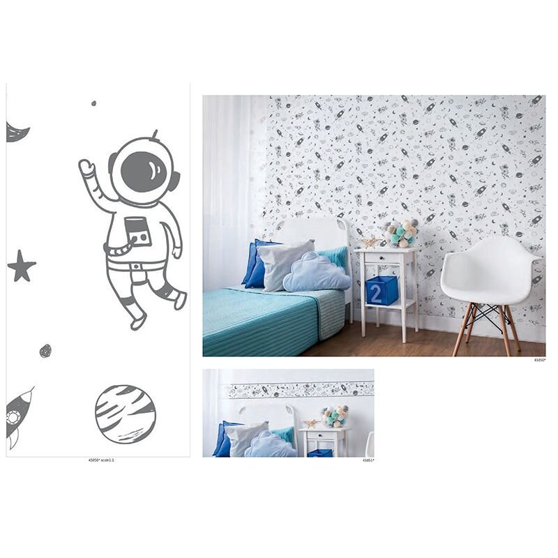 Bordüre Blau Marburg Vlies (45849)