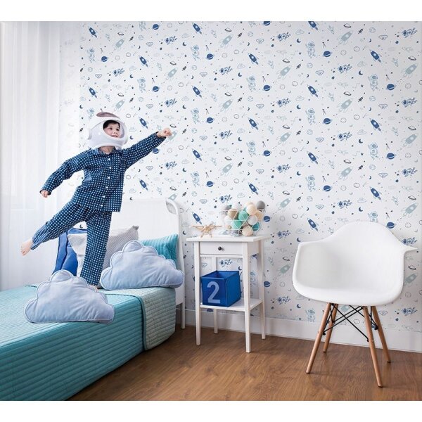 Tapete Blau Marburg Vliestapete (45848)