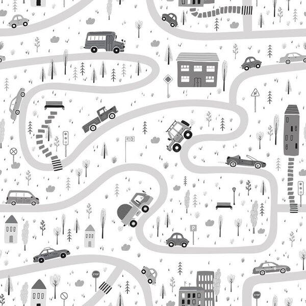 Tapete Grau, Silber Marburg Vliestapete (45846)