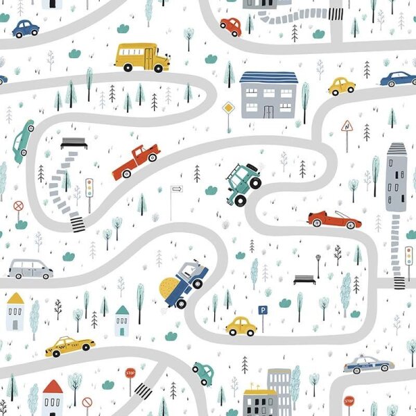 Tapete Blau, Grau, Silber Marburg Vliestapete (45844)