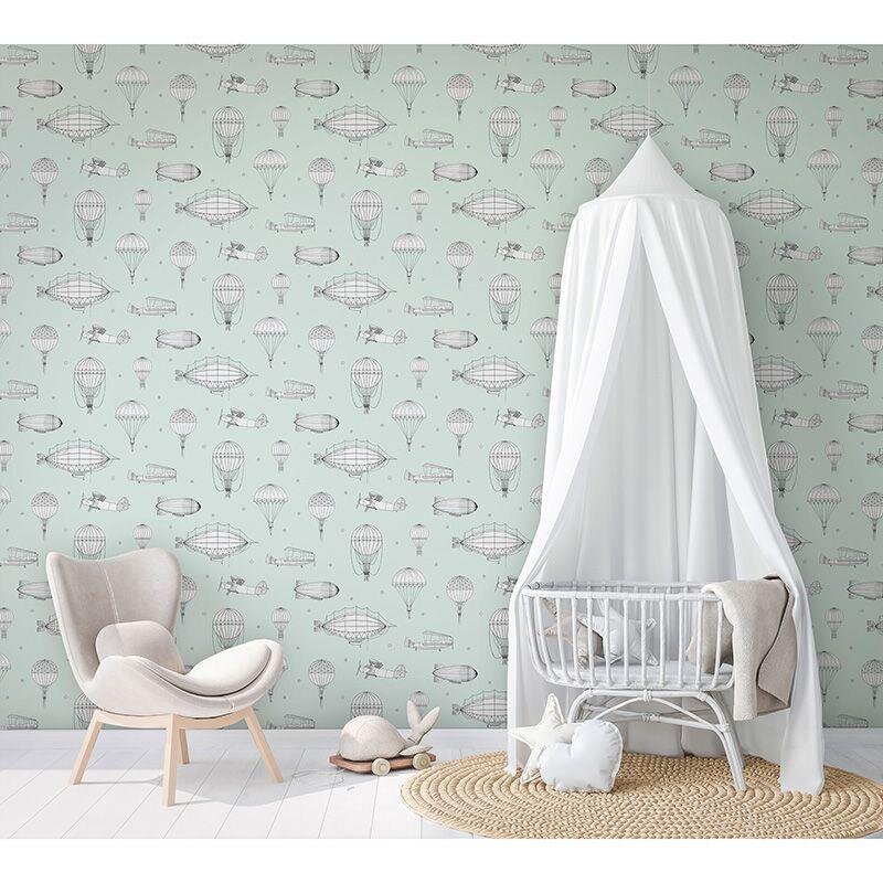 Tapete Grün Marburg Vliestapete (45825)