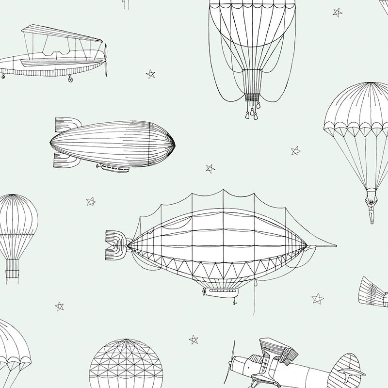 Tapete Grün Marburg Vliestapete (45825)