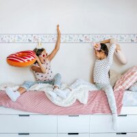 Bord&uuml;re Bunt Marburg Vlies (45824)