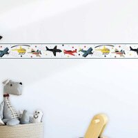 Bord&uuml;re Bunt Marburg Vlies (45820)