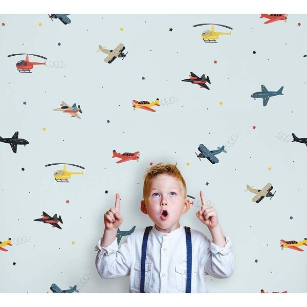 Tapete Blau Marburg Vliestapete (45817)