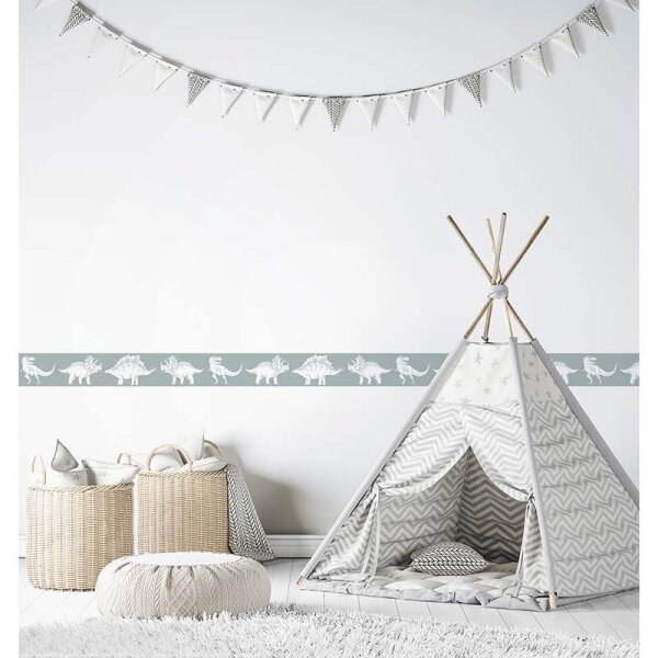 Bordüre Grün Marburg Vlies (45806)