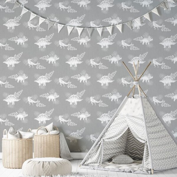 Tapete Grau, Silber Marburg Vliestapete (45803)