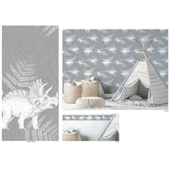 Tapete Grau, Silber Marburg Vliestapete (45803)