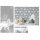 Tapete Grau, Silber Marburg Vliestapete (45803)
