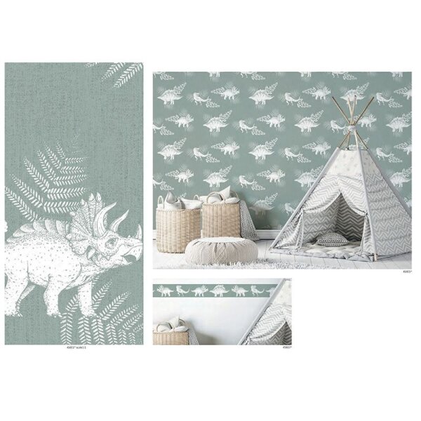 Bordüre Grün Marburg Vlies (45802)