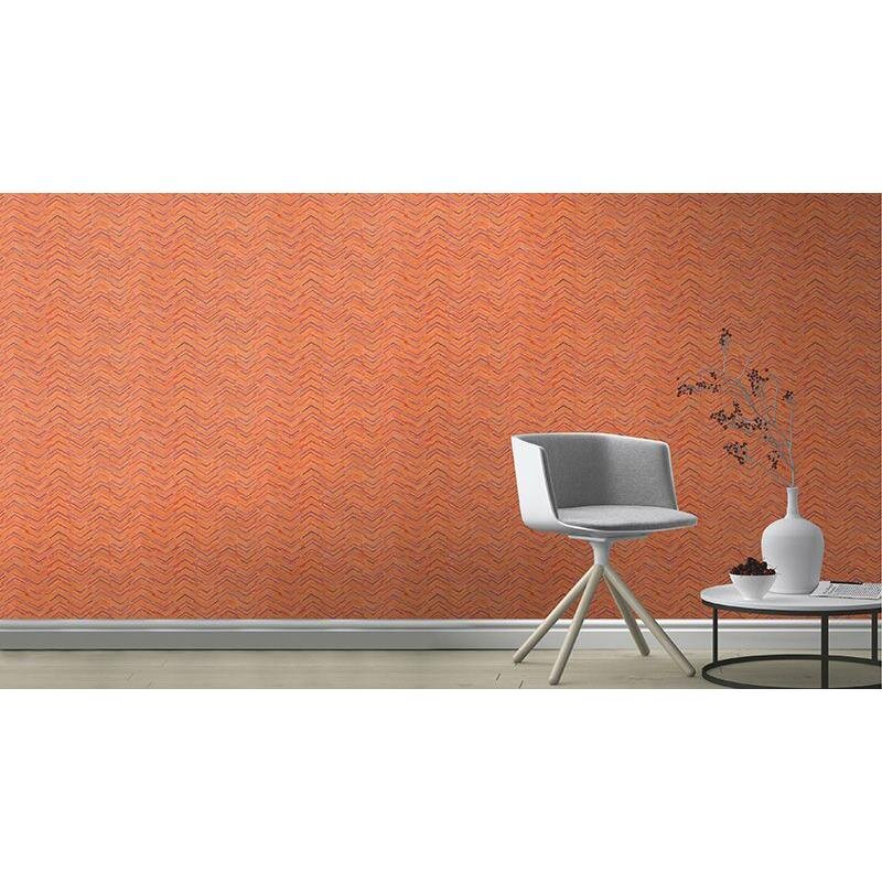 Tapete Braun, Lila, Flieder, Orange, Terrakotta, Pink BARBARA Vliestapete (560978)