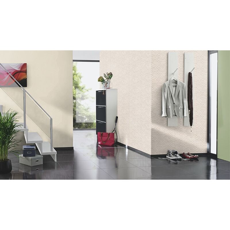 Tapete Grau, Silber BARBARA Vliestapete (560961)