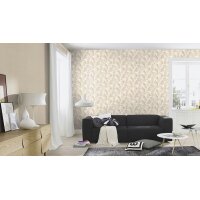 Tapete Beige, Creme, Braun BARBARA Vliestapete (560862)