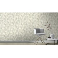 Tapete Beige, Creme, Gr&uuml;n BARBARA Vliestapete (560855)