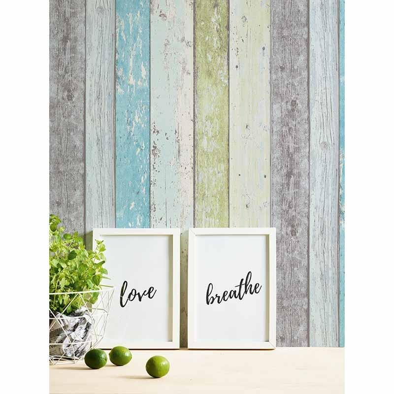 Tapete Türkis, Grün AS-Creation Vliestapete (855077)