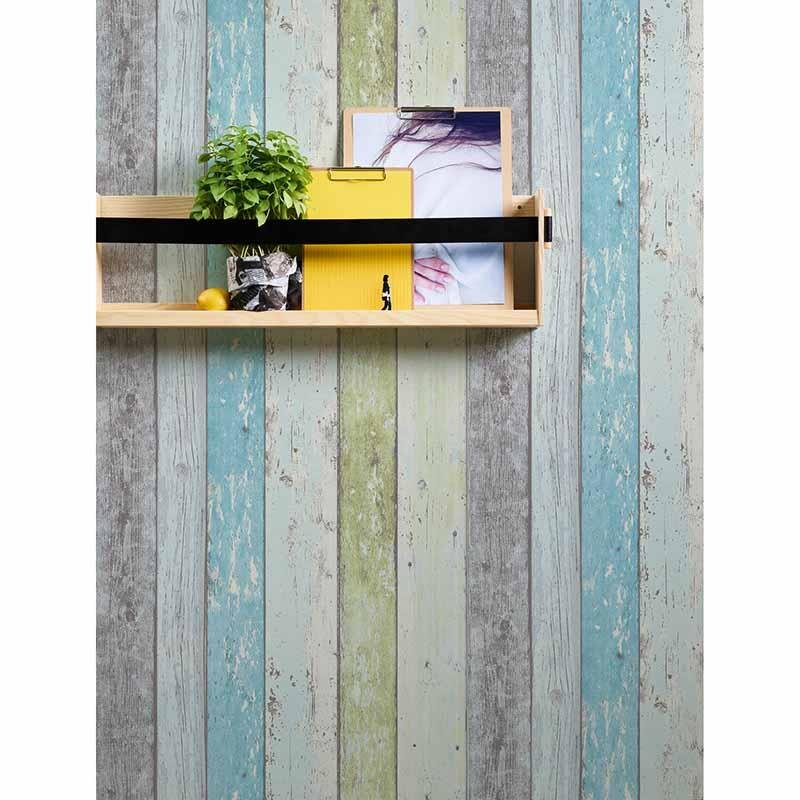 Tapete Türkis, Grün AS-Creation Vliestapete (855077)