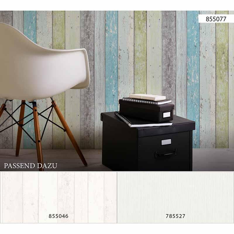 Tapete Türkis, Grün AS-Creation Vliestapete (855077)