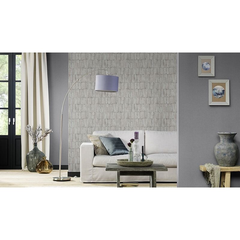 Tapete Grau, Silber BARBARA Vliestapete (560312)