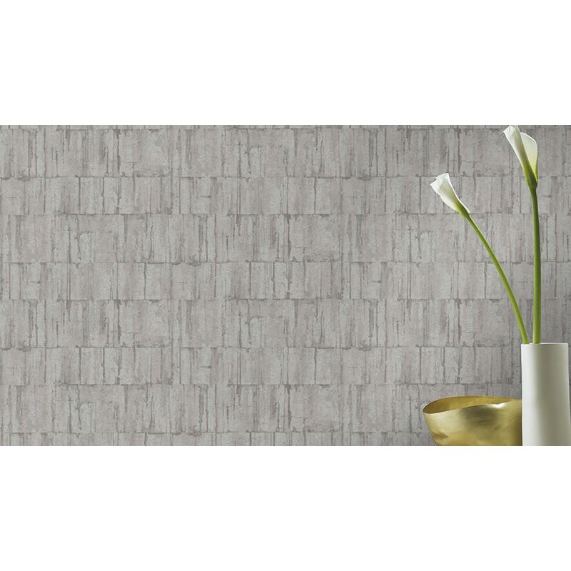 Tapete Grau, Silber BARBARA Vliestapete (560312)