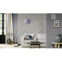 Tapete Grau, Silber BARBARA Vliestapete (560312)