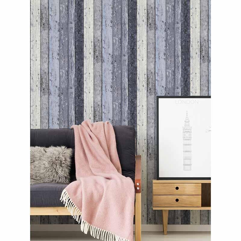 Tapete Blau, Pastellfarben AS-Creation Vliestapete (855060)