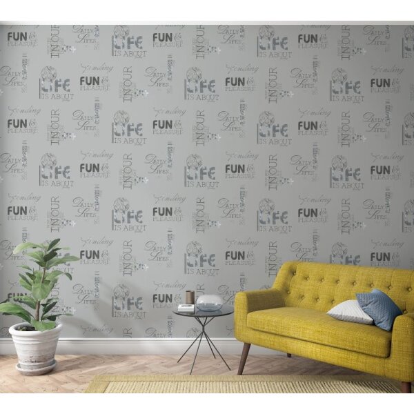 Tapete Grau, Silber SALE Marburg Vliestapete (58402)