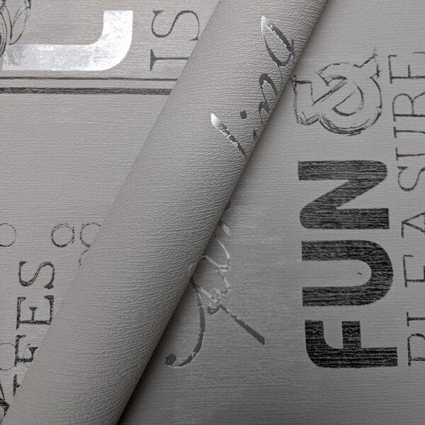 Tapete Grau, Silber SALE Marburg Vliestapete (58402)