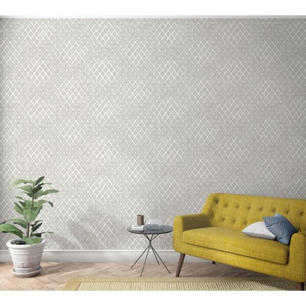 Tapete Grau, Silber SALE Marburg Vliestapete (56124)