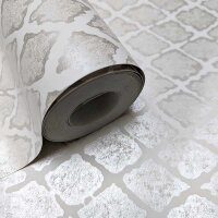 Tapete Grau, Silber SALE Marburg Vliestapete (56124)