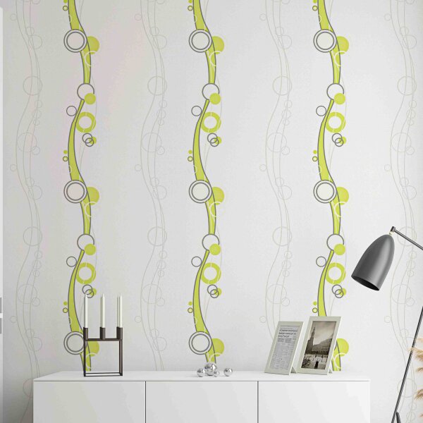 Tapete Grün, Weiß SALE Marburg Vliestapete (52141)