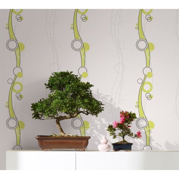 Tapete Grün, Weiß SALE Marburg Vliestapete (52141)