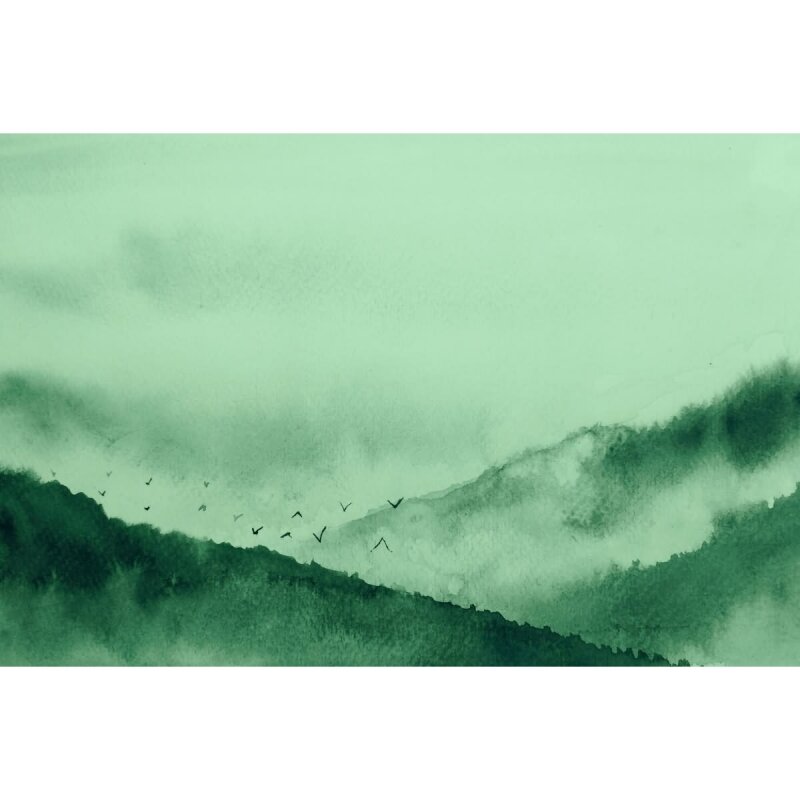 A.S. Création Leinwandbild GloomyLandscape1 C Größe 90cm x 60cm