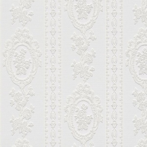 Tapete Weiß AS-Creation Papiertapete (186140)