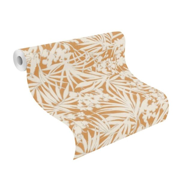 Tapete Beige, Creme, Orange, Ocker Rasch Vliestapete (330328)