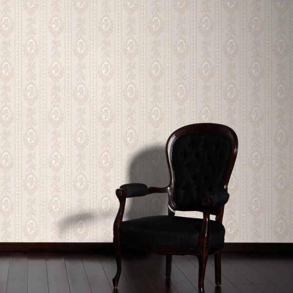 Tapete Beige, Creme AS-Creation Papiertapete (186133)