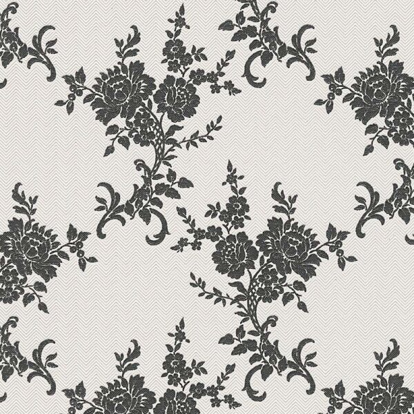 Tapete Schwarz-Weiß AS-Creation Papiertapete (110220)