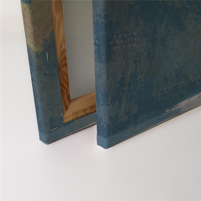 A.S. Création Leinwandbild Weltkarte 2