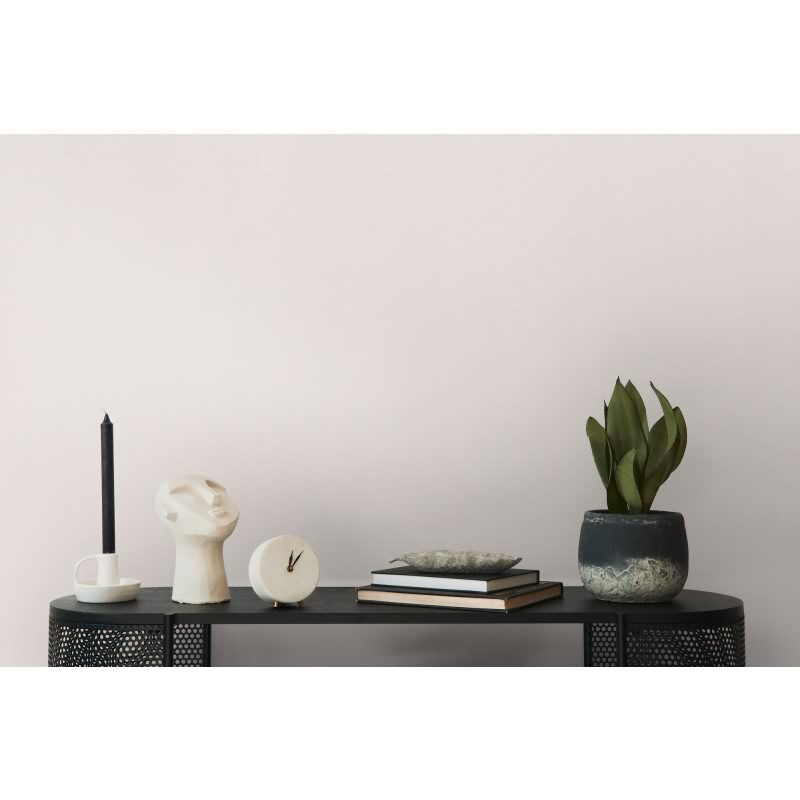 Unitapete mit Leinenstruktur Rosé-Grau – Einfarbige Vliestapete in Stoffoptik AS-Creation (363794)