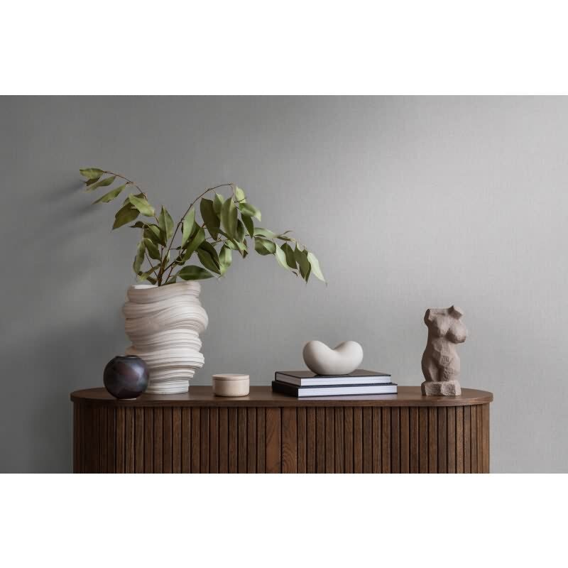 Unitapete mit Leinenstruktur Beige-Creme – Einfarbige Vliestapete in Stoffoptik AS-Creation (363798)