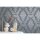 Barock-Tapete mit Ornamenten Dunkelgrau Silber – Vliestapete edel – Mustertapete AS-Creation (397657)