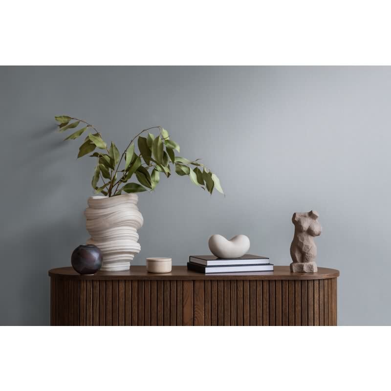 Uni Tapete mit Leinen-Optik Mittelgrau – Einfarbige Vlies Tapete – Struktur Tapete modern AS-Creation (397713)