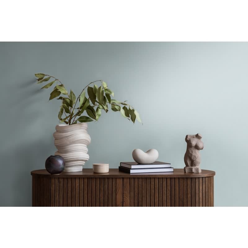 Unitapete mit Leinen-Optik Hellblau Grau – Einfarbige Vliestapete – Strukturtapete modern AS-Creation (397737)